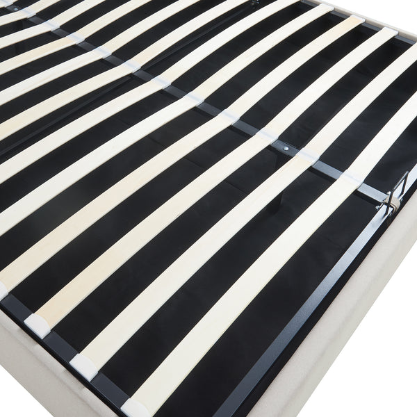 Cama matrimonio Nola somier abatible [en.casa]