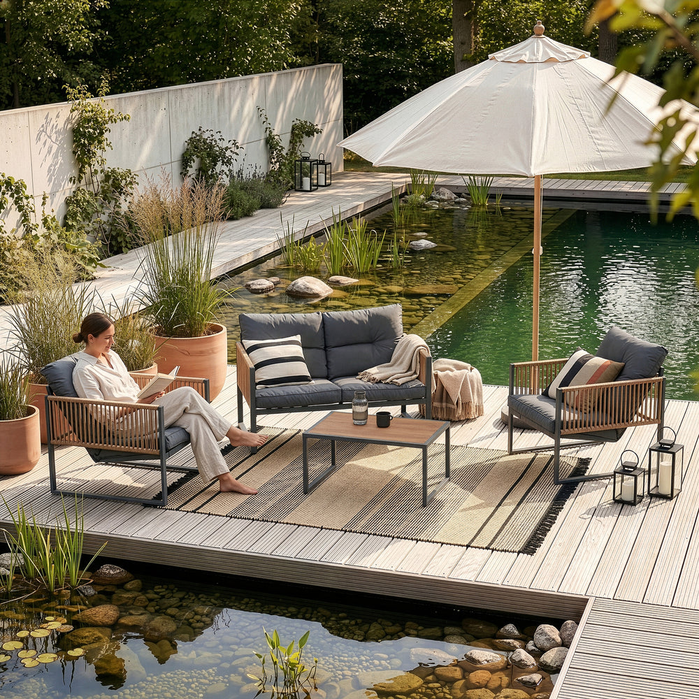 Loungesæt Karg 4 dele [casa.pro]