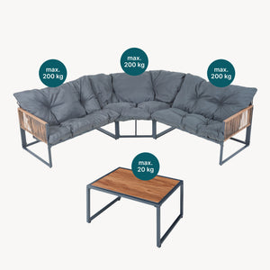Karg loungesæt [casa.pro].