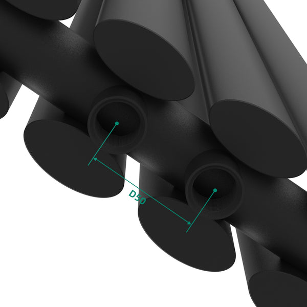 Designradiator Nore buet dobbeltlags