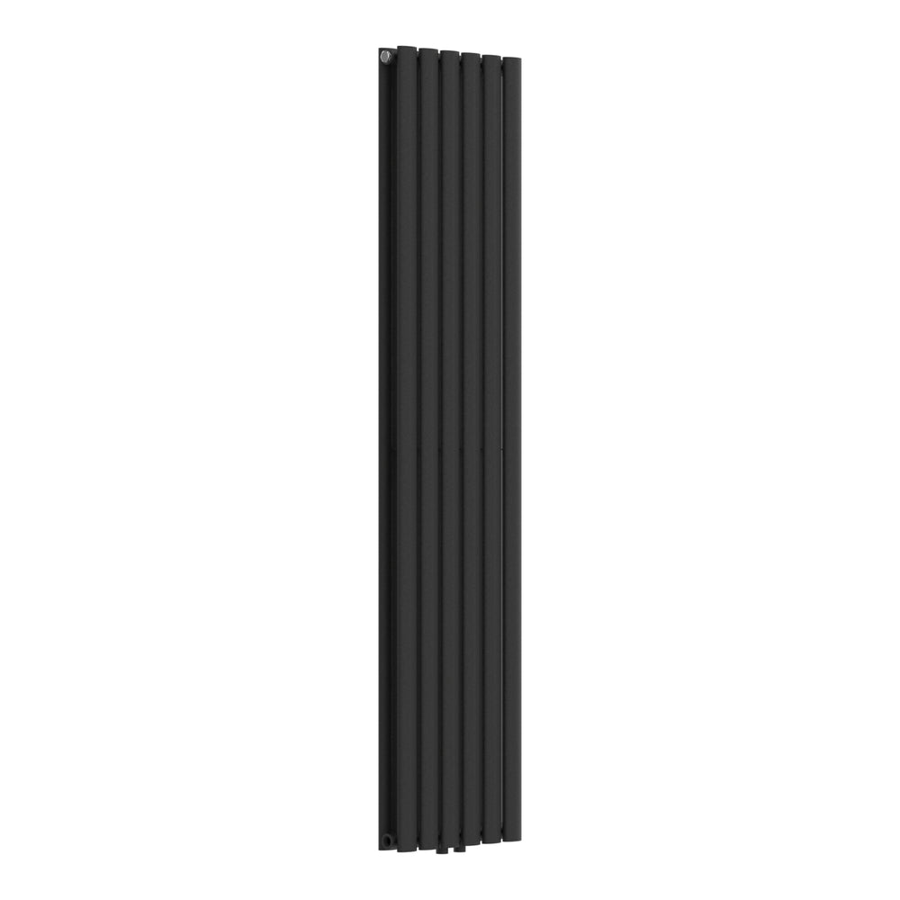 Design rørformet radiator Nore sort 160x36cm dobbeltlag 1198W [neu.haus]