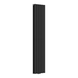 Design rørformet radiator Nore sort 160x36cm dobbeltlag 1198W [neu.haus]