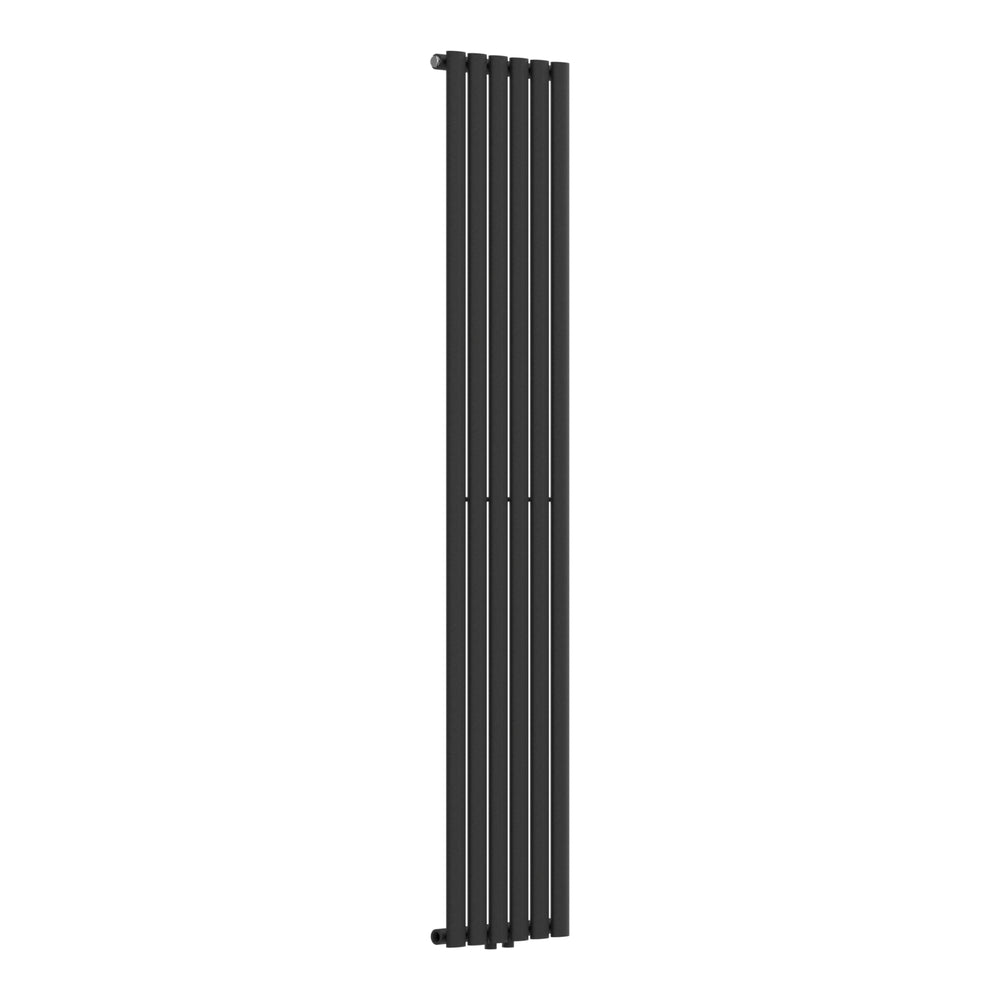 Design rørformet radiator Nore Black 180x36cm Enkeltlag 707W [neu.haus].