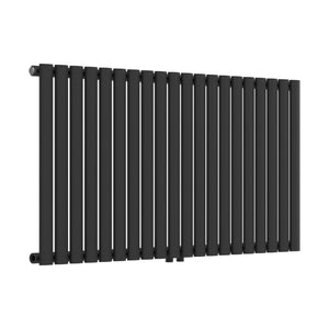Design rørformet radiator Nore Black 60x120cm Enkeltlag 857W [neu.haus].