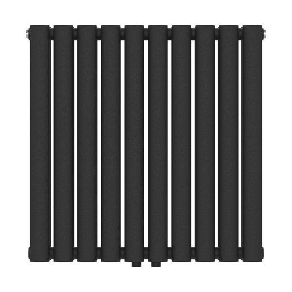 Design rørformet radiator Nore sort 60x60cm dobbeltlag 800W [neu.haus].