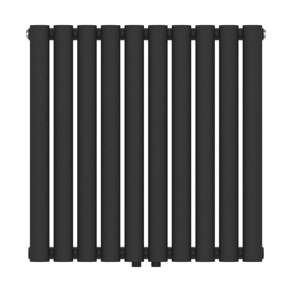 Design rørformet radiator Nore Black 60x60cm Enkeltlag 449W [neu.haus].