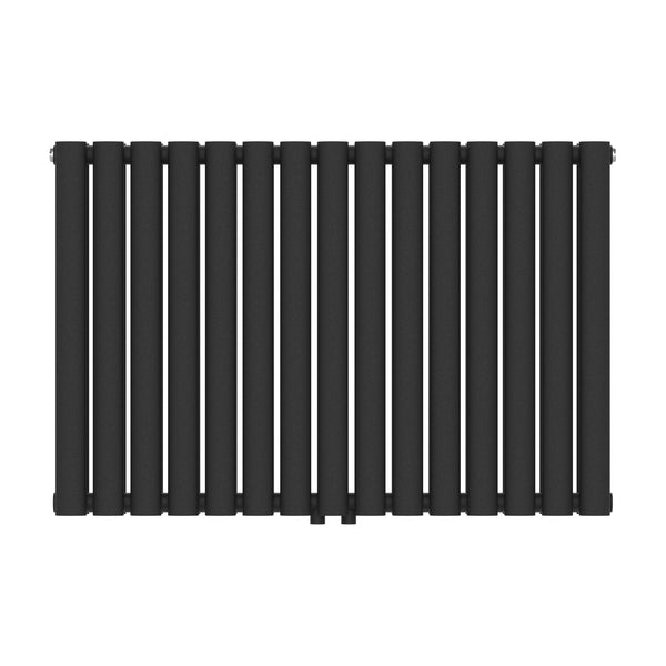 Design rørformet radiator Nore sort 60x90cm dobbeltlag 1180W [neu.haus].