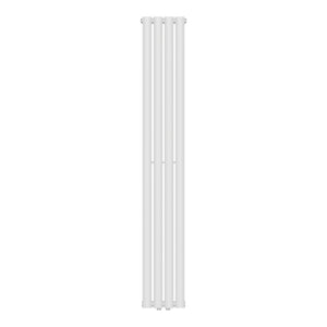 Design rørformet radiator Nore Hvid 160x24cm Enkeltlag 438W [neu.haus].