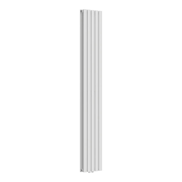 Design rørformet radiator Nore Hvid 180x30cm dobbeltlag 1122W [neu.haus]
