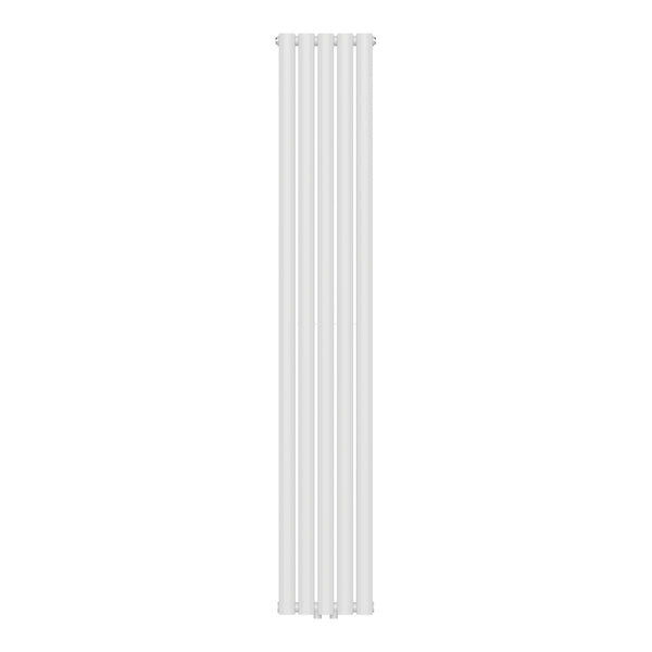 Design rørformet radiator Nore Hvid 180x30cm dobbeltlag 1122W [neu.haus]