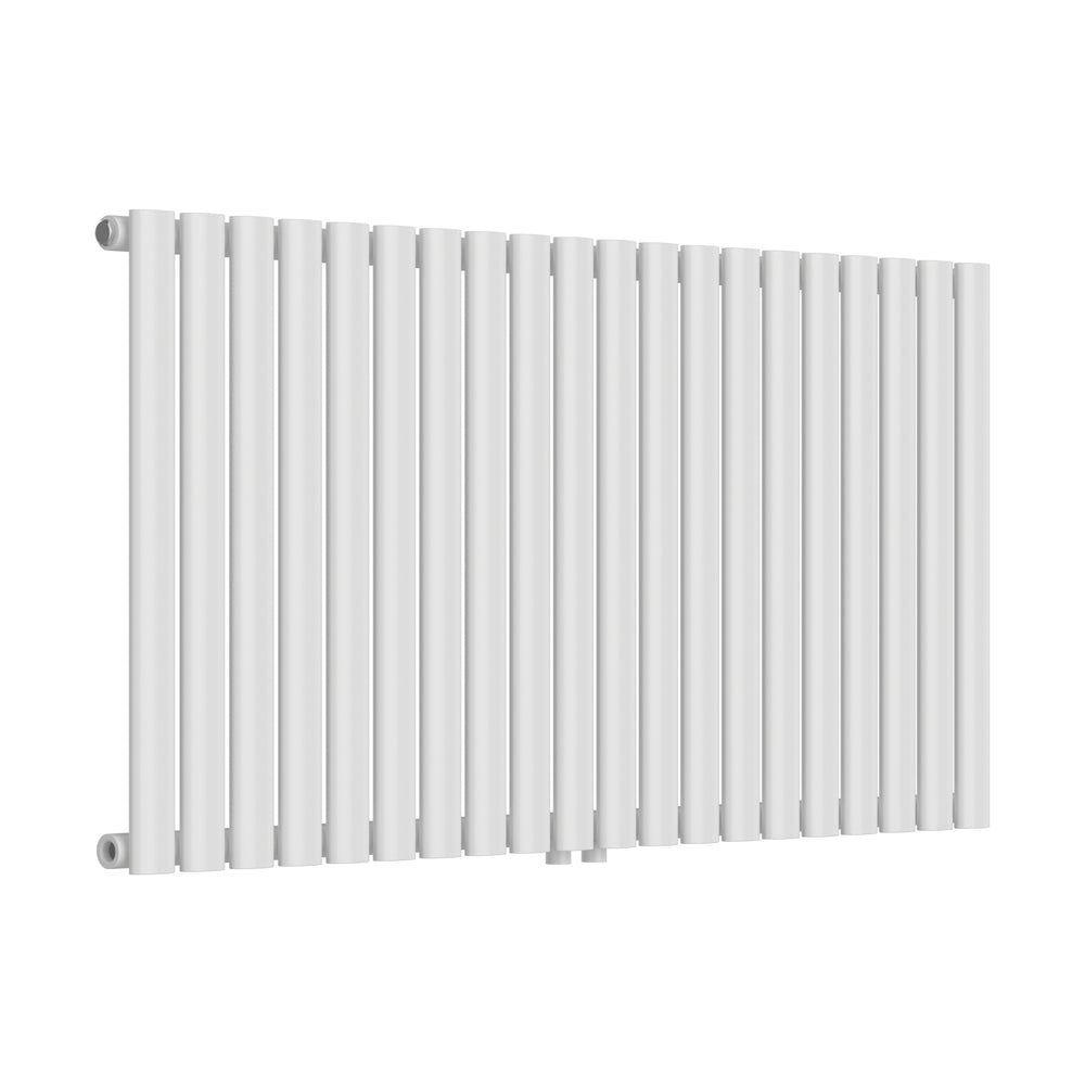 Design rørformet radiator Nore Hvid 60x120cm Enkeltlag 857W [neu.haus].