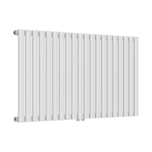 Design rørformet radiator Nore Hvid 60x120cm Enkeltlag 857W [neu.haus].