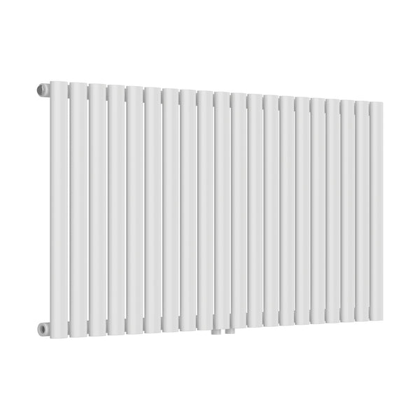 Design rørformet radiator Nore Hvid 60x120cm Enkeltlag 857W [neu.haus].