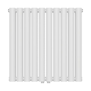 Design rørformet radiator Nore Hvid 60x60cm dobbeltlag 800W [neu.haus]