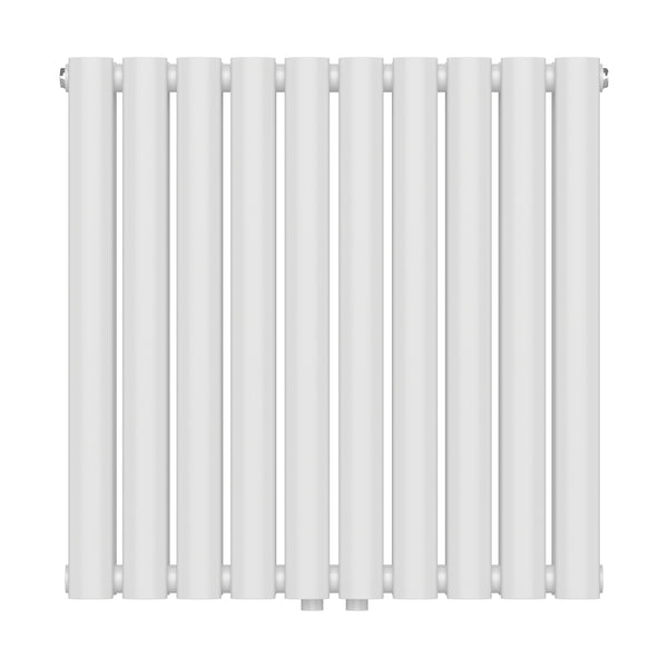 Design rørformet radiator Nore Hvid 60x60cm dobbeltlag 800W [neu.haus]