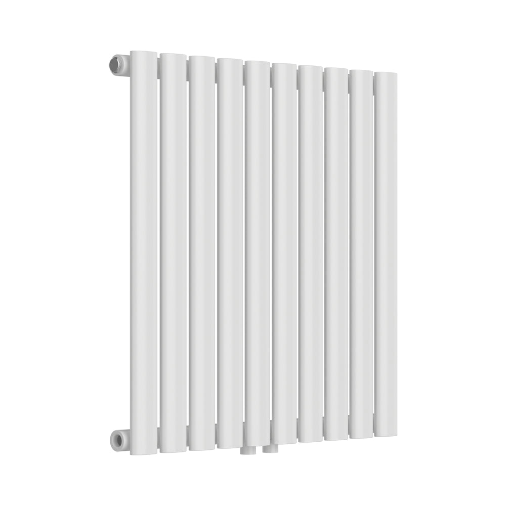 Design rørformet radiator Nore Hvid 60x60cm Enkeltlag 449W [neu.haus].