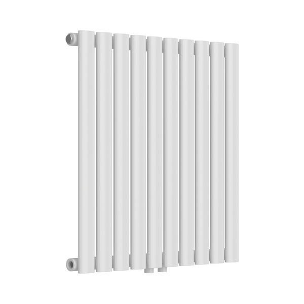 Design rørformet radiator Nore Hvid 60x60cm Enkeltlag 449W [neu.haus].