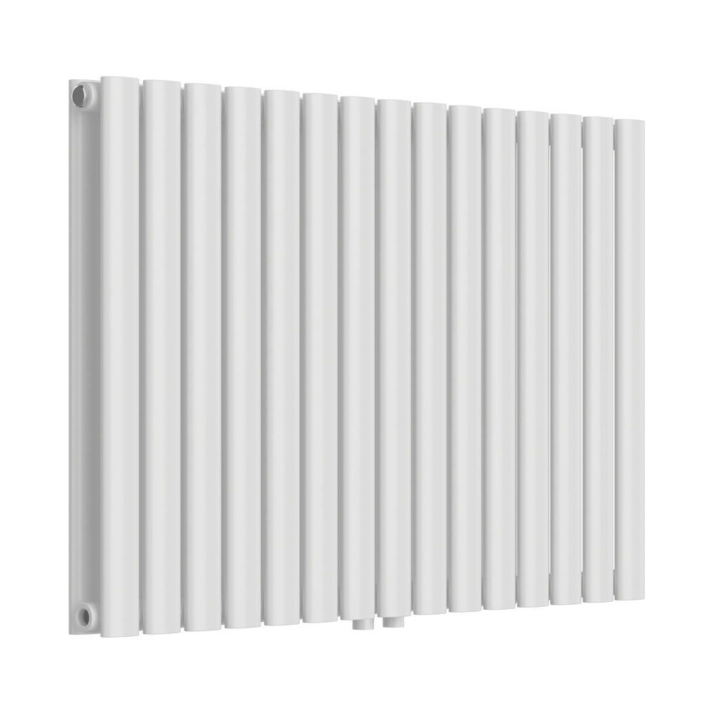 Design rørformet radiator Nore Hvid 60x90cm dobbeltlag 1180W [neu.haus].