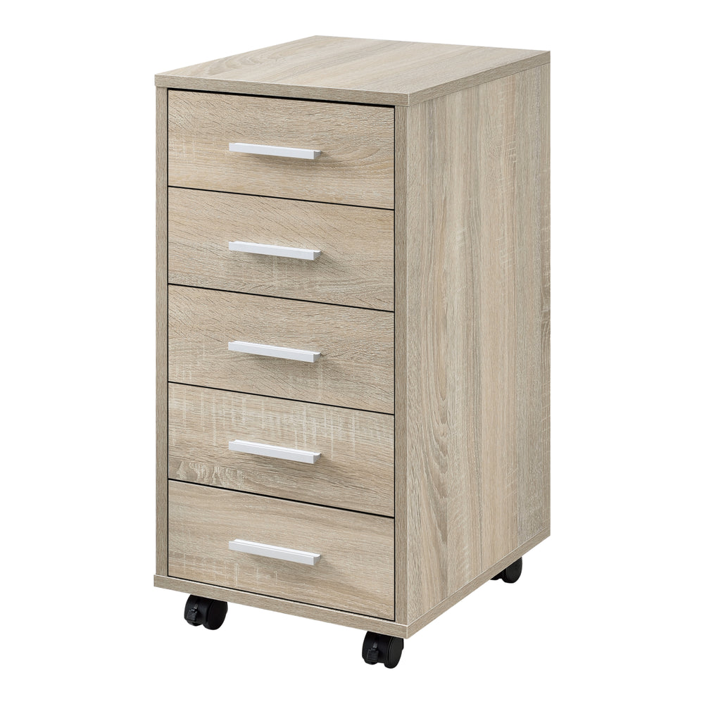 Rullecontainer Stockholm 63x33x38 cm med 5 skuffer i forskellige farver en.casa - premiumXL