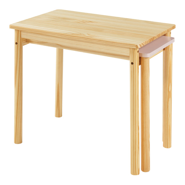 Børnebord Skellefteå 60x38x52 cm [en.casa]