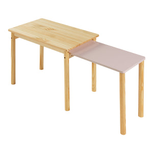 Børnebord Skellefteå 60x38x52 cm [en.casa]