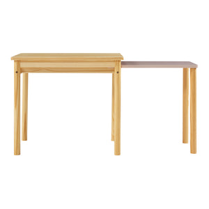 Børnebord Skellefteå 60x38x52 cm [en.casa]