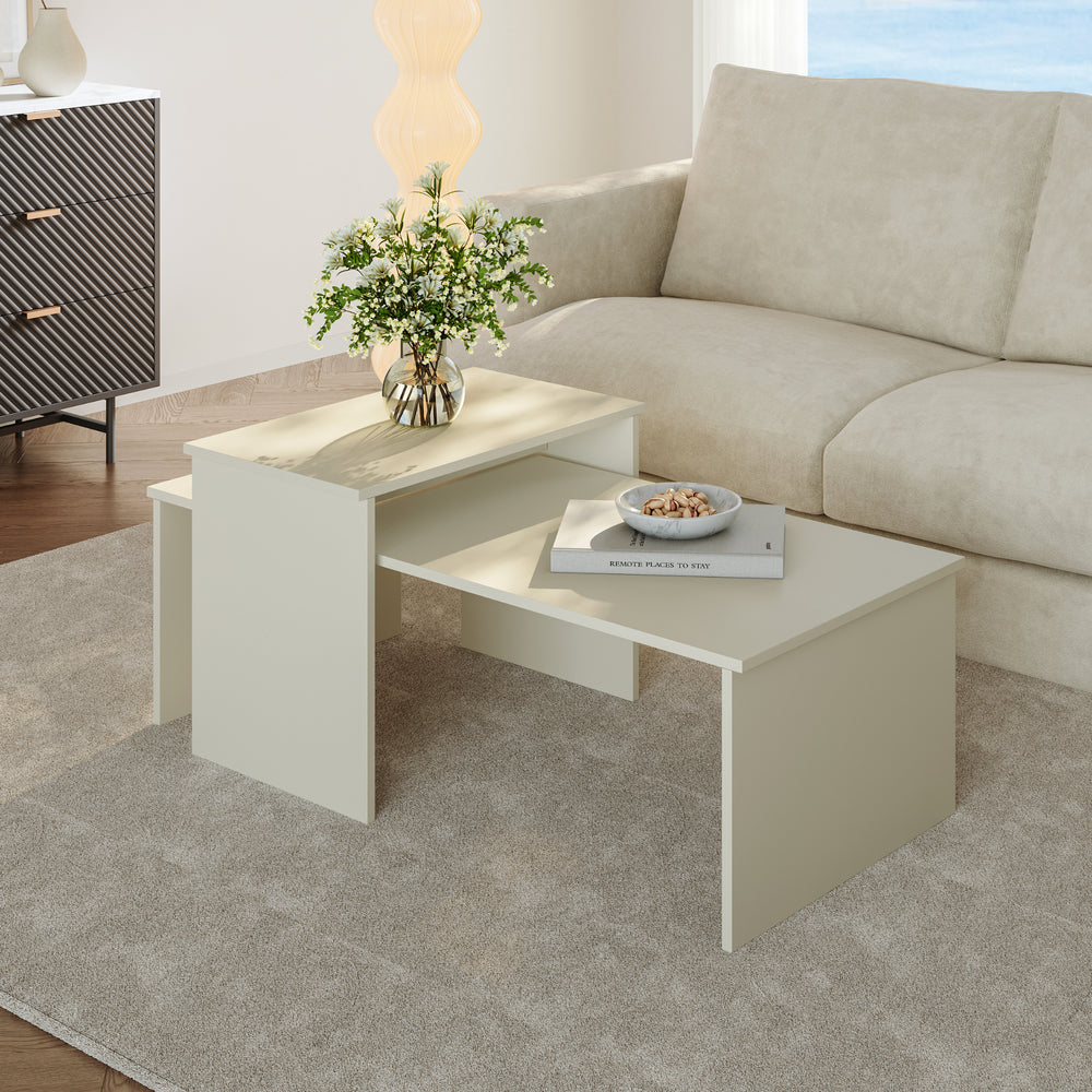 Sæt med 2 Sotapim-sofaborde [en.casa].