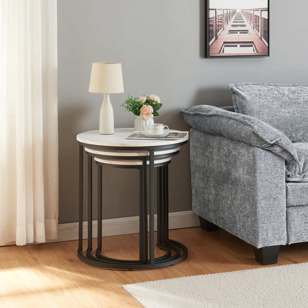 Sætbord Ulricehamn 3 dele [en.casa]