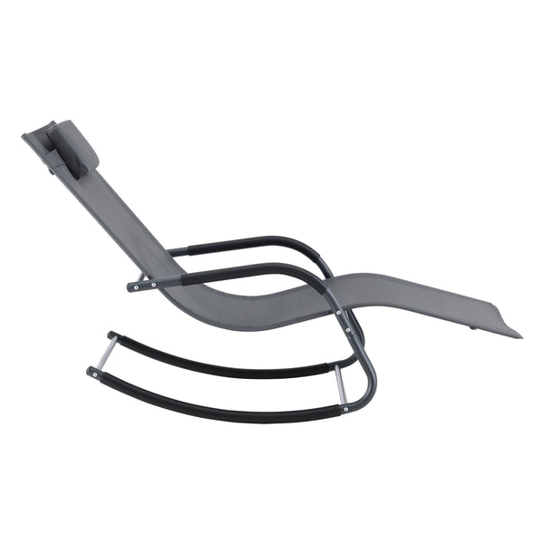 Solvogn Caracena 147x63x89cm Gyngestol i forskellige farver farver en.casa