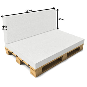 [neu.haus]® Palle pude uden betræk - svamp - i forskellige størrelser - hvid 