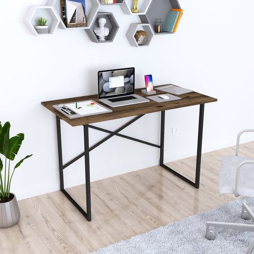 Skrivebord Tjeldsund 120x60x75cm i forskellige farver [en.casa] - premiumXL