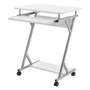 [en.casa]® Computerbord - Laptopbord med hjul - 60x40x75cm - i forskellige farver