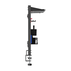 Virvik clamp-on desk organiser 117x73 cm stål [en.casa]