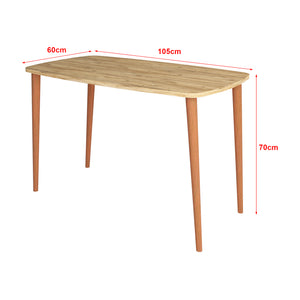 Skrivebord Kongsberg 70x105x60cm i forskellige farver farver [en.casa]