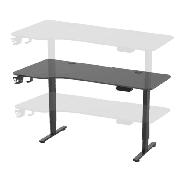 Virolahti højdejusterbart bord 160 x 75 cm i forskellige farver. farver [pro.tec]