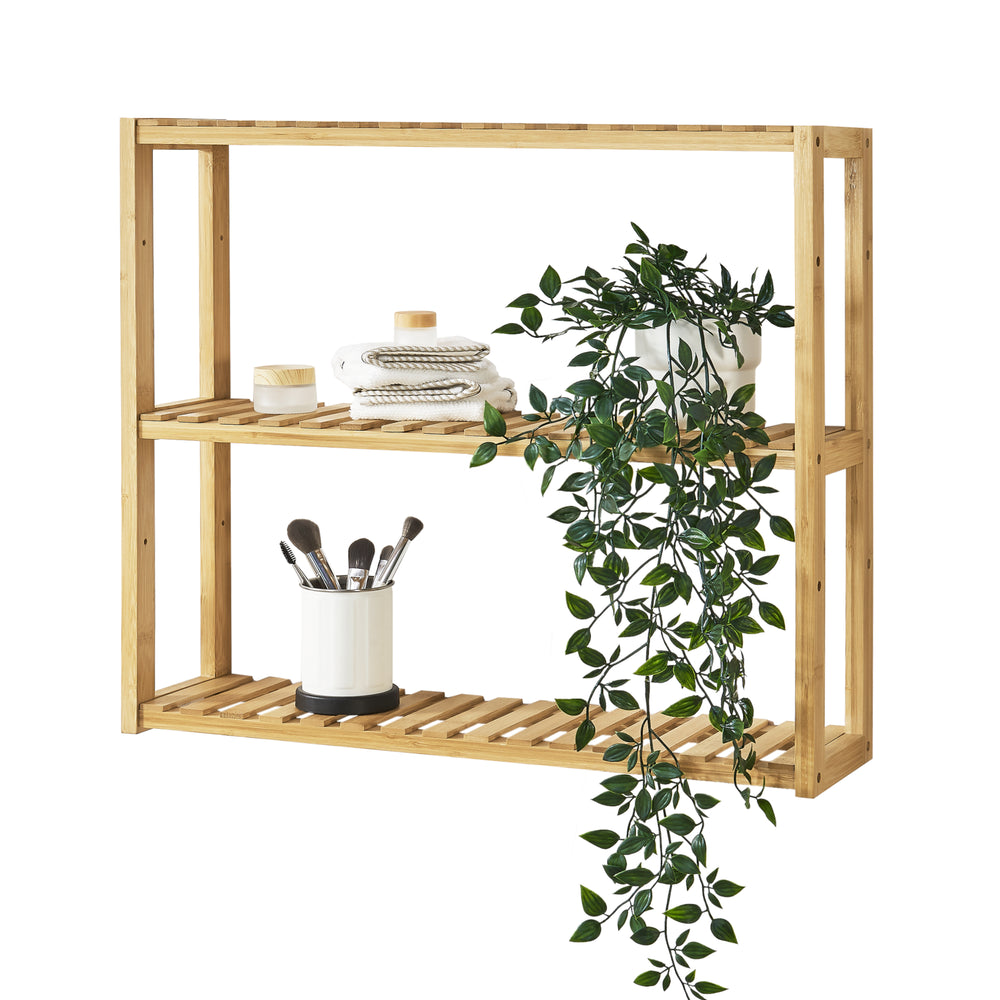 Bambusreol Örnsköldsvik 60x15x54cm Natur Træ [en.casa] - premiumXL