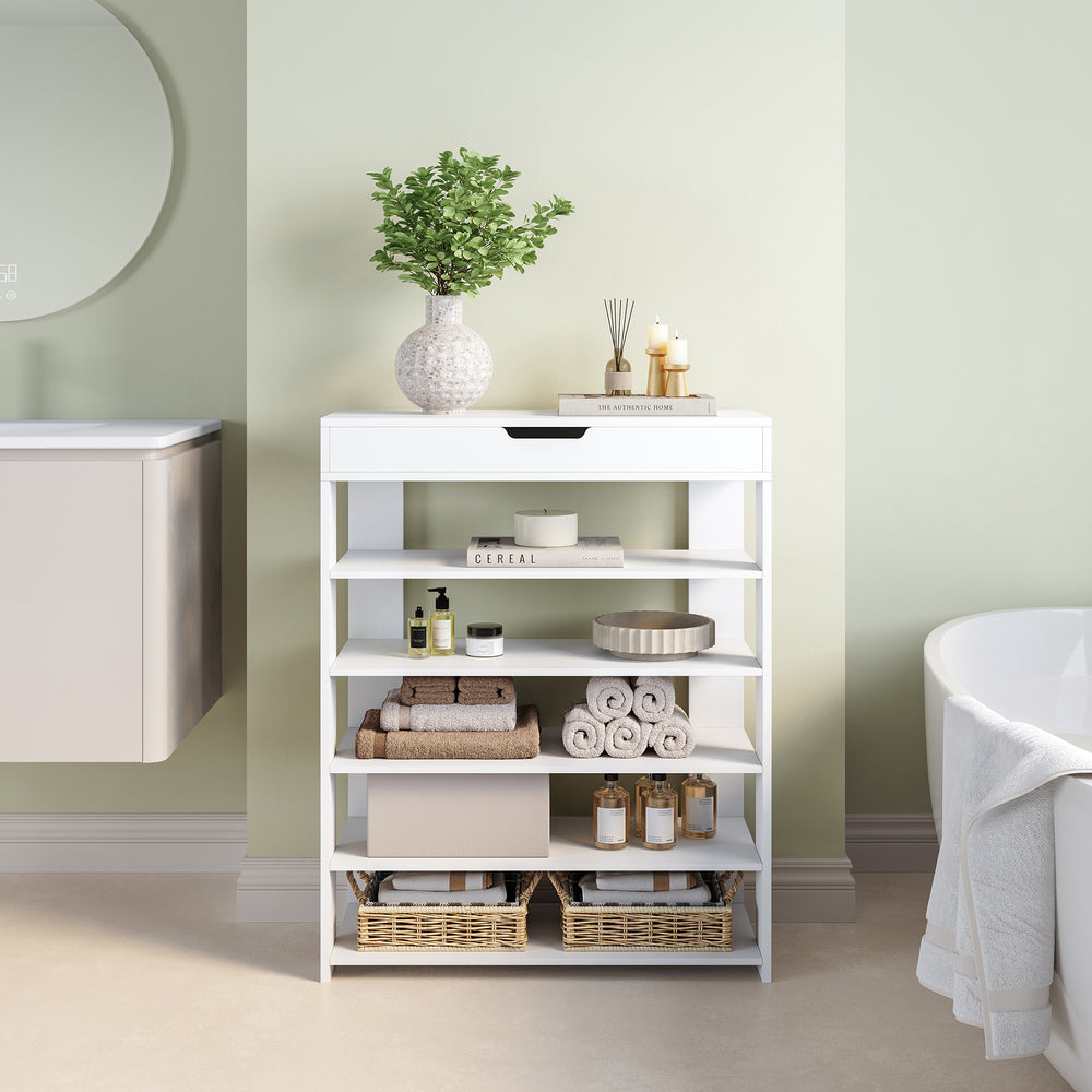 Skostativ Boppeelo 94x75x30 cm [en.casa]