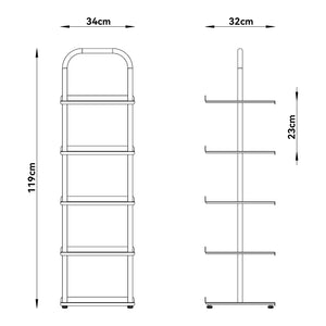 Zapatero Poytya acero [en.casa]