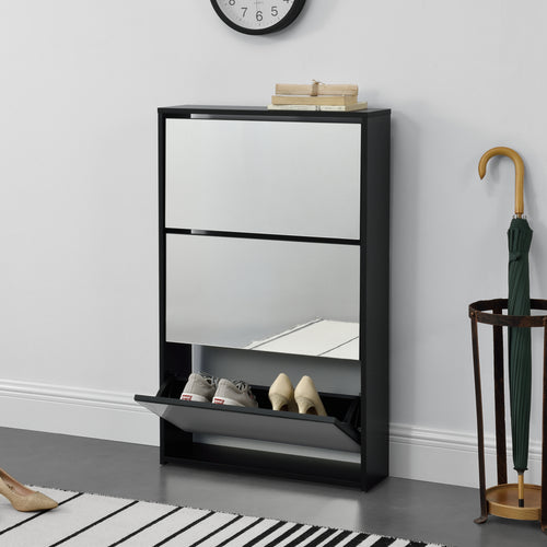 Skoskab Vogar med låger i forskellige farver og størrelser [en.casa] - premiumXL