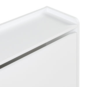 Skoskab Ylitornio 91,5x100x19 cm Hvid [en.casa]