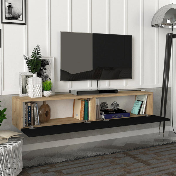 TV-møbel Toivakka 135x31x25cm i forskellige farver. [en.casa]