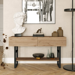 Konsolbord Lappeenranta 139x43x76cm i forskellige farver. farver [en.casa]