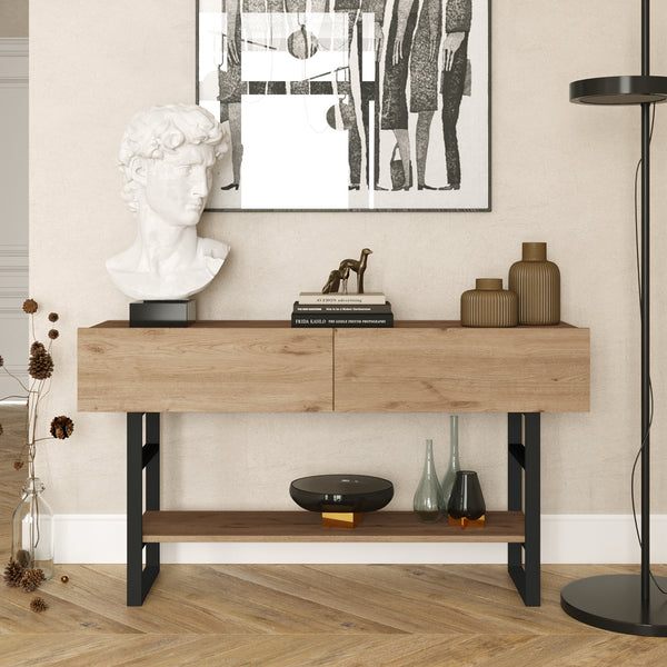 Konsolbord Lappeenranta 139x43x76cm i forskellige farver. farver [en.casa]