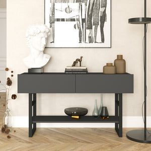Konsolbord Lappeenranta 139x43x76cm i forskellige farver. farver [en.casa]