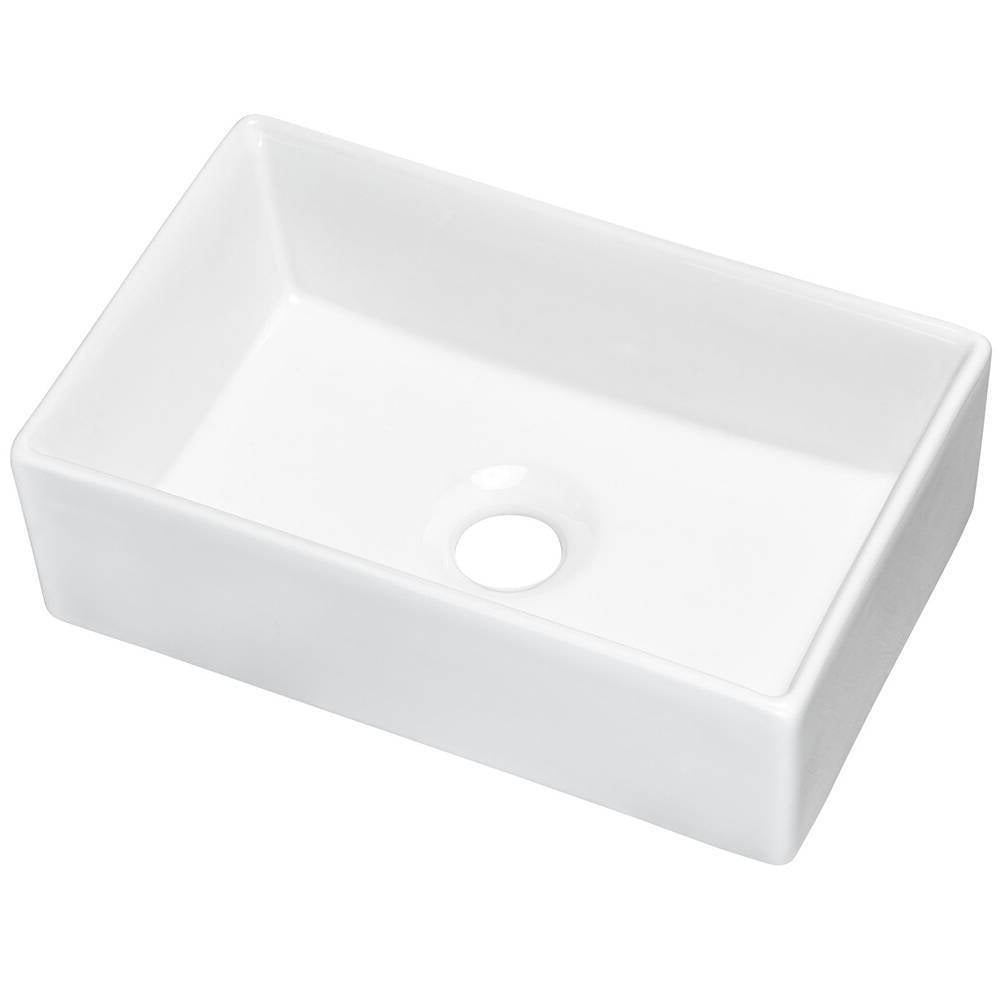 Mueble bajo Newport con lavabo rectangular 2 cajones [en.casa]