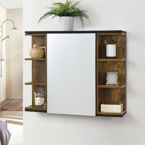 Badeværelsesskab Harstad 64x80x20 cm forskellige farver en.casa