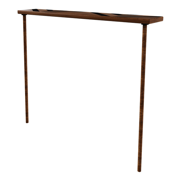 Holmsland konsolbord i træ 70x80x14 cm [en.casa].