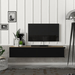 TV-møbel Toivakka 135x31x25cm i forskellige farver. [en.casa]