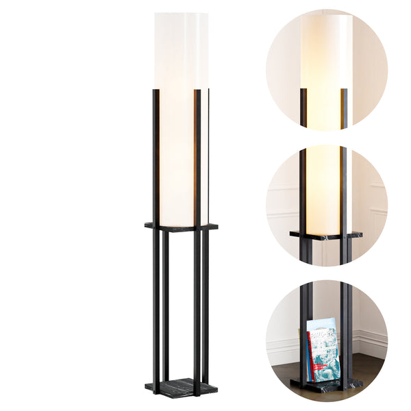 Gulvlampe Gisborne med hylde i forskellige farver. farver [lux.pro]