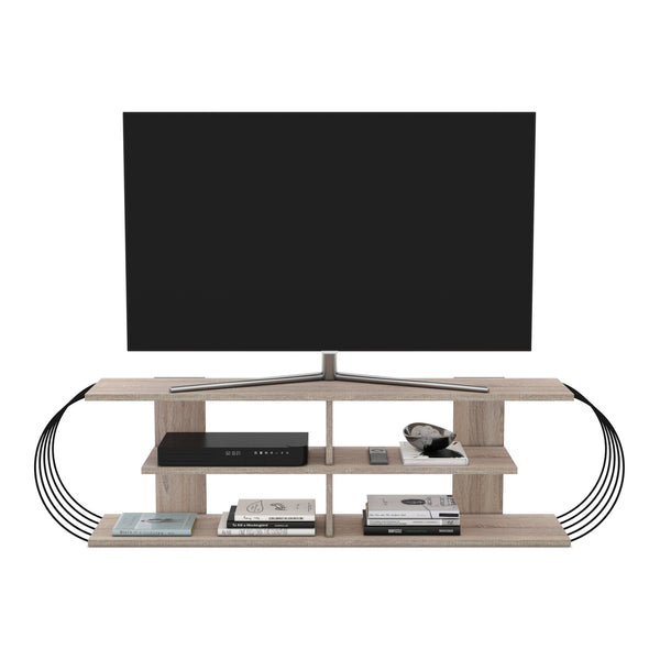 TV-bord Robertsfors 180/172/160cm i forskellige farver [en.casa]